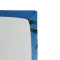 thumbnail image 2 of Ambesonne Tropical Fitted Sheet, Coconut Palm Hawaii, Twin Size, Blue Green, 2 of 2