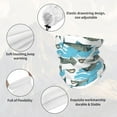 thumbnail image 3 of Neck Gaiter Face Cover Scarf, octopus fish Soft Face Sun Mask Cover Scarf Headband Cooling Sweat Absorbing Bandanas Hiking Cycling Running, 3 of 7