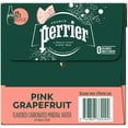 thumbnail image 4 of Perrier Pink Grapefruit Flavored Sparkling Water, 303.6 fl oz, 12 Pack Glass Water Bottles, 4 of 8