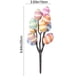 thumbnail image 2 of Flores de Pascua Artificiales para la Decoración Ramos de Huevo Impresas 25cm, Plástico Y Tallo de Hierro para Jarrón Y Decoraciones de Pascua para el Hogar, 2 of 7
