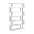 thumbnail image 3 of Scranton & CO Bibliothèque Moderne à 6 Étagères en Blanc, 3 of 5
