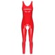 thumbnail image 1 of Womens Sexy Crotchless Bodysuit Wet Look Patent Leather Catsuit Sleeveless Jumpsuit Nightclub Party Dance Performance ClubwearS Gong Bohan LED, 1 of 2