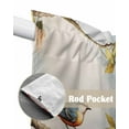 thumbnail image 6 of Swag Curtains, Spring Birds Retro Birdhouse Flowers Rod Pocket Kitchen Curtains Valances Tier Curtains Swag Valance Curtains for Bedroom Living Room 36" x 36", 2 Panels, 6 of 6