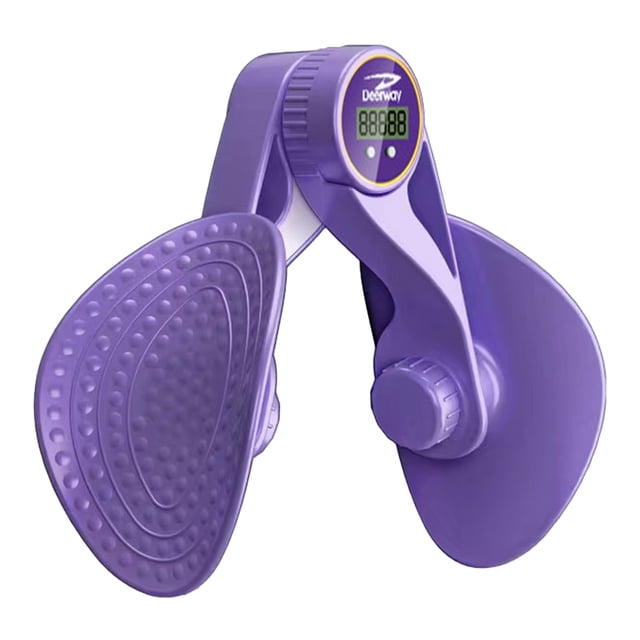 WDOplteas Físico para Mujeres Moldeador para Ejercicio en El (Púrpura Con Contador)