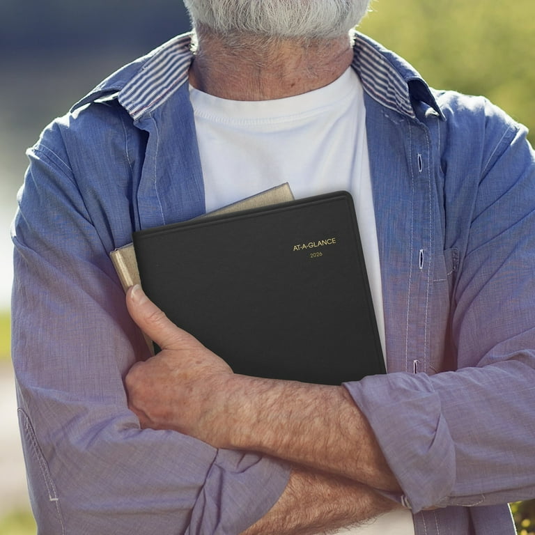 2025 2026 AT A GLANCE Weekly Appointment Book Planner 8 14 X 11 Black