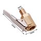 thumbnail image 3 of Mandril de aire para neumáticos con bloqueo para inflado rápido, adaptador de latón macizo resistente de alta calidad que garantiza que no haya fugas de aire para accesorios de bomba de aire para, 3 of 4