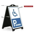 thumbnail image 2 of M&T Displays Double Sided Black Street SignPro Board-P-Reserved-24x36 Stickers-Sidewalk A-Frame Sign, 2 of 11