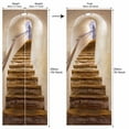 thumbnail image 1 of Removable Peel and Stick PVC Door Sticker Mural for Home Decor, Waterproof Self-Adhesive Wallpaper DIY Upgrade Cover, 1 of 9