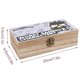 thumbnail image 2 of Badtz-Maru Caja Organizadora de Madera Rústica - Caja Decorativa Multifuncional para Escritorio, Hogar, Oficina, Joyas y Manualidades, 2 of 6