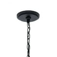 thumbnail image 2 of Farmhouse Eight Light Chandelier in Distressed Black Finish Bailey Street Home 147-Bel-2279194, 2 of 5