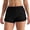 r-2008Black485, variant on Women Lightweight Mesh Pocket Yoga Running Shorts For High Waist Athletic Workout Shorts With Side Stripes Comfort Stretch Fabric Vacation Summer Daily Casual Bottoms