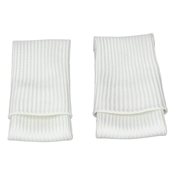 Protector térmico para dedos de soldadura, 2 piezas de fibra de vidrio para dedos, cunas resistentes al calor, protector de dedos para soldadura, resistente y resistente