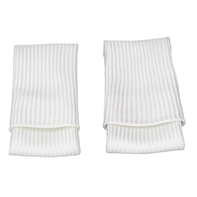 Protector térmico para dedos de soldadura, 2 piezas de fibra de vidrio para dedos, cunas resistentes al calor, protector de dedos para soldadura, resistente y resistente