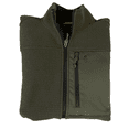 thumbnail image 3 of Free Country Men's Dire Wolf Grid Fleece Zip Up Jacket, Double Faced Fabric (Dark Olive, L), 3 of 3