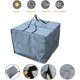 thumbnail image 3 of Bolsa de almacenamiento para cojines de asiento de muebles de patio al aire libre con cremallera y asas, 32 x 32 x 24 pulgadas, impermeable, color gris, 3 of 5