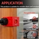 thumbnail image 4 of Kit De Sierra Perforadora Para Cerradura, Kit De Instalación De Cerradura De Puerta Para Puertas De Con Plantilla Guía, Acero Al Carbono, Broca Y Eje, Respaldo Ajustable Y, 4 of 7