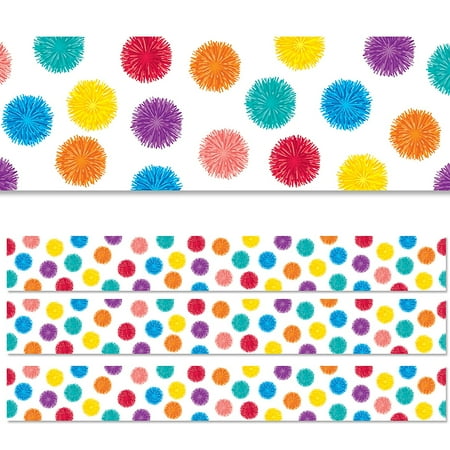 UPC: 0194629116973 | Creative Teaching Press EZ Border Paper Pom Dots Classroom Border  72 Pieces