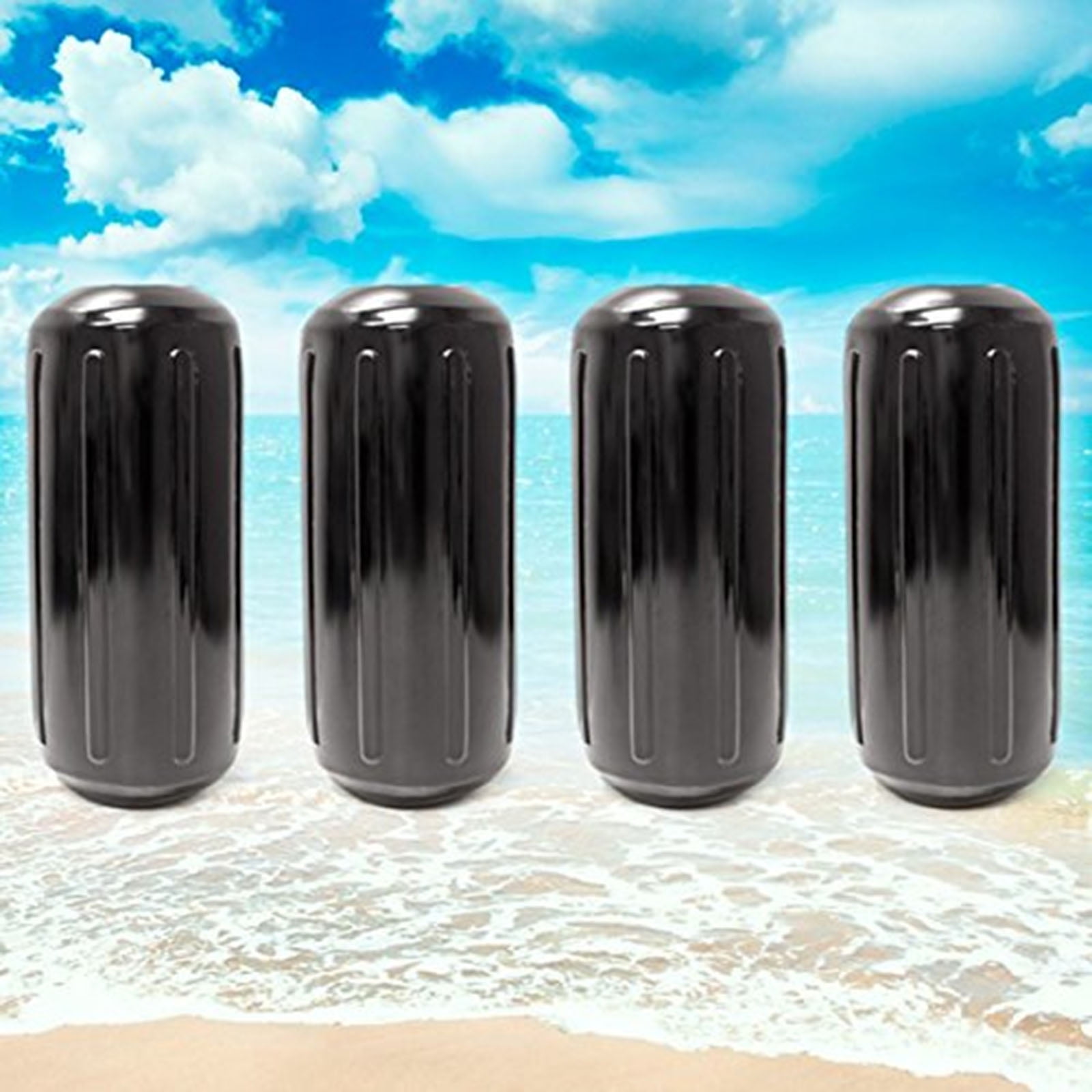 neh® center hole ribbed boat pontoon fender inflatable