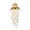 C, variant on Crystal Cascade Christmas Light, Hanging LED Snowflake Icicle Lights, Lighted Window Decoration for Living Room, Porch, Entryway and Holiday Display