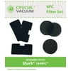 Pre/Post Motor Felt Filter Set for Shark EP602, EP603, EP6312, EP677 Transformer Vacuums; Compare to Shark Part No. 1049FC; Designed & Engineered by Think Crucial By Crucial Vacuum