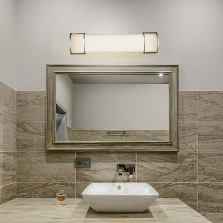 1 Light Vanity Sconce - Costway 24'' 17W Integrated LED Linear Vanity Light Bar Wall Sconce Bathroom Aisle UL