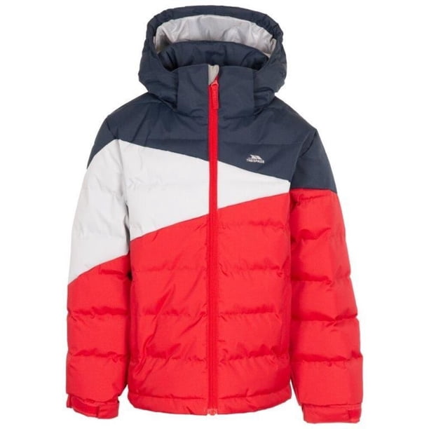 Trespass - Chaqueta Acolchada Layout para Niños/Niñas (Rojo) Trespass UTTP5214_red