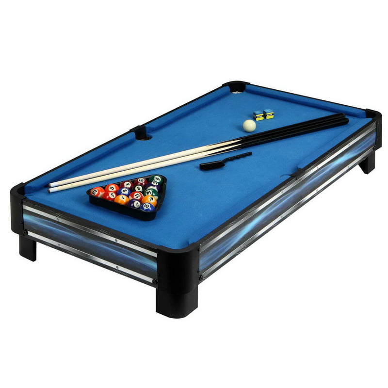 Evergreen Hill 8048 O  Pool Table and Que Rack 