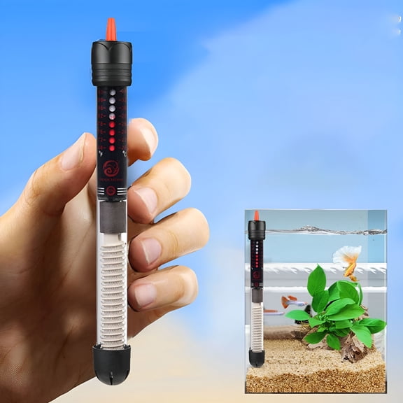 HIBIBUD Aquarium Heater 100 W Compatible With Tropical Fish Goldfish Turtle Underwater Aquarium Heater For Water Temperature Management Quartz Glass Aquarium Heater