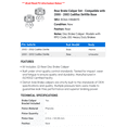 thumbnail image 2 of Rear Brake Caliper Set - Compatible with 2000 - 2002 Cadillac DeVille Base 2001, 2 of 2