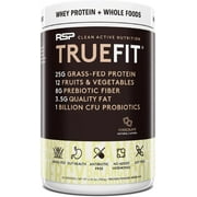 TrueFit Meal Replacement Shakes Powder, Grass Fed Whey Protein, Chocolate, 2 lb