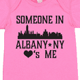 thumbnail image 4 of Inktastic Albany New York Skyline Someone Loves Me Boys or Girls Baby Bodysuit, 4 of 5