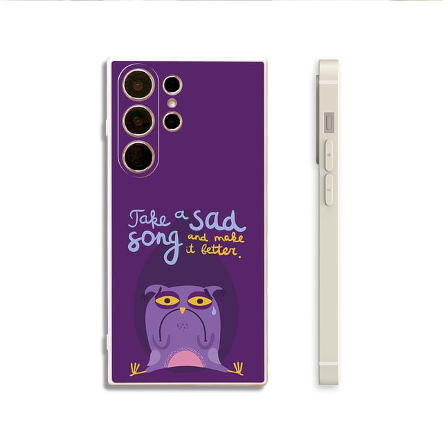 Mejore el aspecto de su iPhone con una funda de teléfono a prueba de golpes de goma TPU con patrón de dibujos animados creativo y minimalista