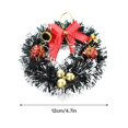thumbnail image 3 of Candle Wreath Christmas Wreath Christmas Tree Wreath Candle Garland, 3 of 4