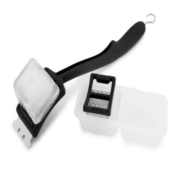 Broil King 8050109 Grillpro Ice Brush with Tray, Black & White - 3 Piece