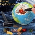 thumbnail image 4 of Wholesale Solar System Exploration Kit: Pre-Designed Kids' Archaeological Dig Toy with Video Guide, Colorful Packaging, Educational Gemstone Excavation for Hand-Eye Coordination & Planetary, 4 of 6
