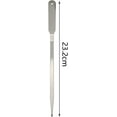 thumbnail image 2 of Envelope Slitter Silver Stainless Steel Hand Letter Opener Portable Lightweight Envelope Knife, 2 of 5