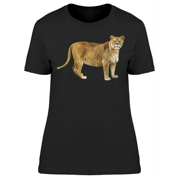 Cute Pregnant Lioness T-Shirt Women -Image by Shutterstock, Female 3X-Large
