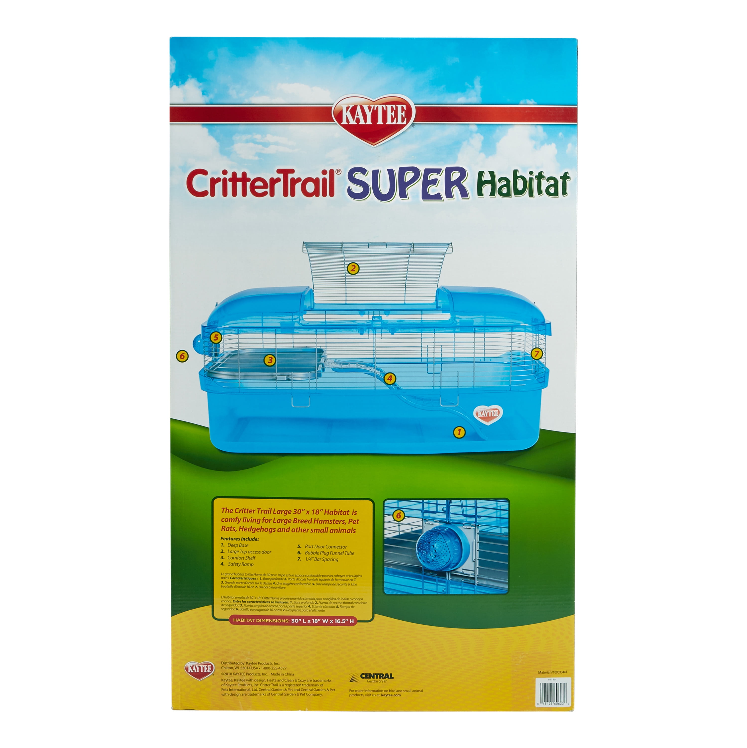 Kaytee crittertrail super clearance habitat