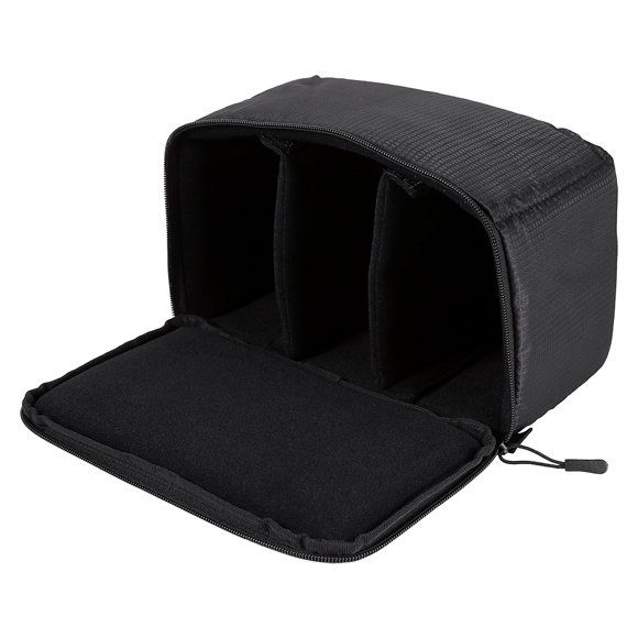 Portable Bag 10.2 X 5.9 X 5.5inch Wide Application Zipper Padded Bag Business Trip For Travel