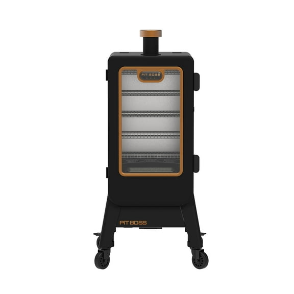 Pit Boss 3-Series Wood Pellet Vertical Smoker, Copperhead 1100 Square Inch with Bluetooth® and Wi-Fi®, Onyx Series