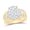 Yellow Cindy, variant on Diamond NK Cindy Ring Certified 2cttw