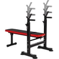 thumbnail image 4 of Adjustable Weight Bench with Squat Rack, Home Gym Strength Workout Station, 4 of 9