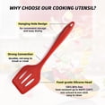 thumbnail image 3 of Juego de cocina, juego de utensilios de cocina de silicona, rojo, 3 of 5