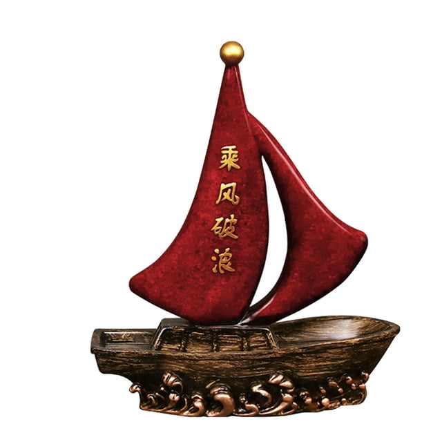 Billuyoard Adornos de decoración, de vela, modelo de escultura, mobiliario para sala de estar, regalo coleccionable, escritorio de negocios Decoración del hogar Rojo Billuyoard HA078851-02