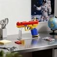 thumbnail image 3 of Military DIY Building Block Handle Set, Funny DIY Building Blocks Kit with Display Stand for Toy Blasters and Display Models, Creative Construction Gadget Gift, 3 of 7