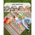 thumbnail image 1 of Outdoor Rug Carpet x ft Colorful Patio RugsBoho Reversible RV Camping Rug Mat for Camper Balcony Backyard Picnic Deck Rug Portable Colorful, 1 of 5