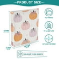 thumbnail image 5 of Pumpkins with Bows 3 Ring Hardcover Binders 1.5in Round Rings for Letter-Size Folder Paper Organizer Pockets for Office Student Recipe, 5 of 9