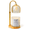 Light Wood, variant on Merkury Innovationss Amber Hammered Glass Candle Warmer Lamp with Adjustable Height & Dark Wood Base