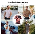 thumbnail image 6 of Daiia Colorful Floral Flamingo Pattern Men’s Polo Shirts,Solid Deck Shirt,Classic Fit, Breathable Cotton Polo for Casual and Sport Wear-4X-Large, 6 of 7