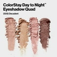 thumbnail image 3 of Revlon ColorStay Day to Night™ Long Lasting Matte and Shimmer Eyeshadow Quad, 24HR Wear, 3 of 6